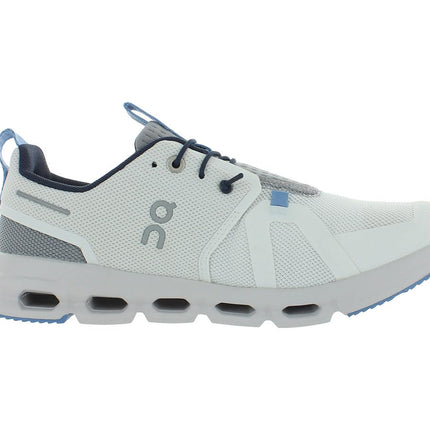 On Cloud Sky Big Kid Sneakers White/Alloy Size 6.5 US New