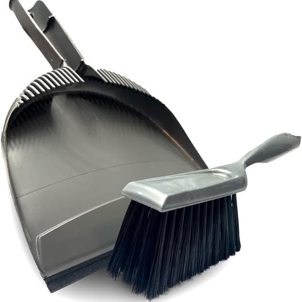 Reynera Dustpan With Brush Set - Grey
