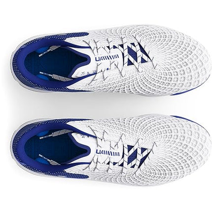 Under Armour Women's Glyde 2.0 MT TPU Softball Cleats - White/Royal/Metallic Silver, Size 7, New