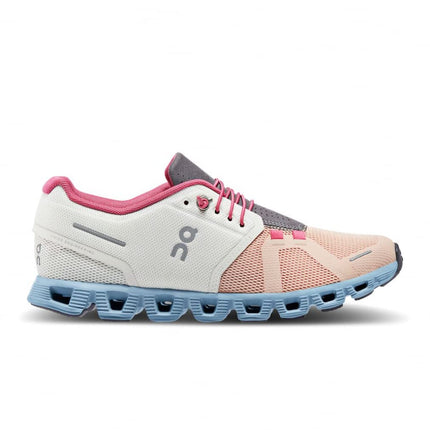 On Women’s Cloud 5 Sneakers Ice/Prairie Pink Size 10.5 New