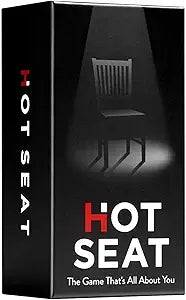 HOT SEAT Party Game - The Family Card Game That's All About You - for Kids,Teens, College Students, Adults + Families