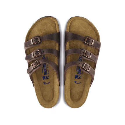 Birkenstock Women’s Florida Soft Footbed Sandals Habana Size 5 New Without Box
