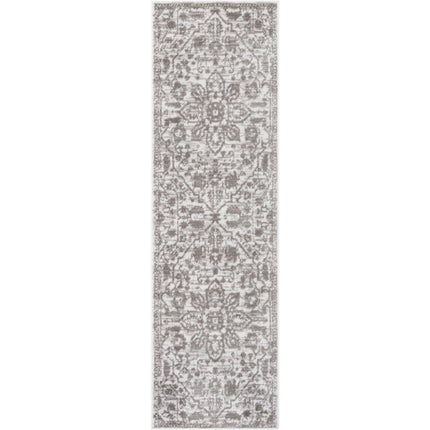 Well Woven Dazzle Disa Vintage Runner Rug 2'3" x 7'3" Cream Open Box