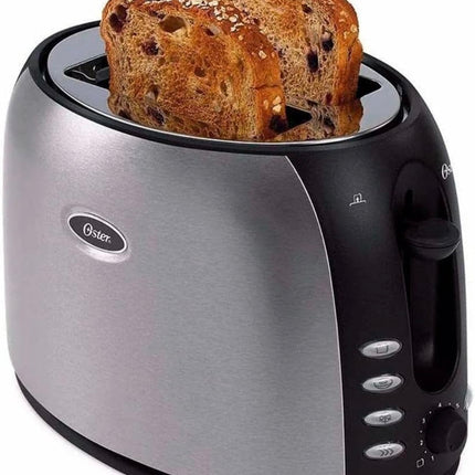 Oster 2-Slice Stainless Steel Toaster with Extra-Wide Slots - New