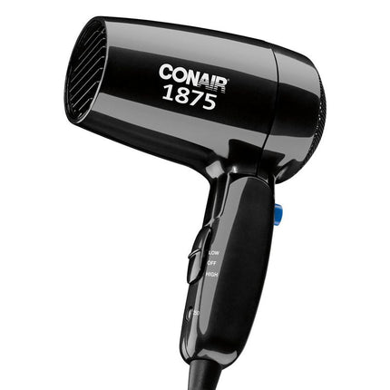 Conair 1875 Watt Dual Voltage Hair Dryer | Compact & Portable Design