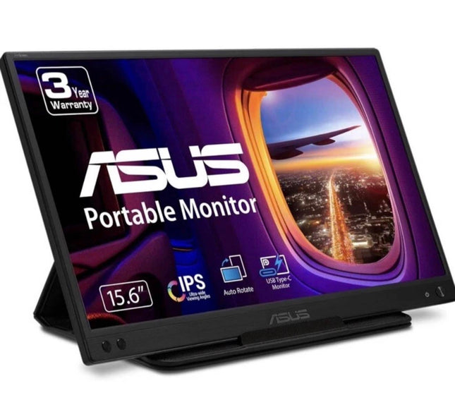 ASUS ZenScreen MB166C 15.6 in 1920 x 1080 Widescreen IPS Monitor 90LM07D3-B011B0