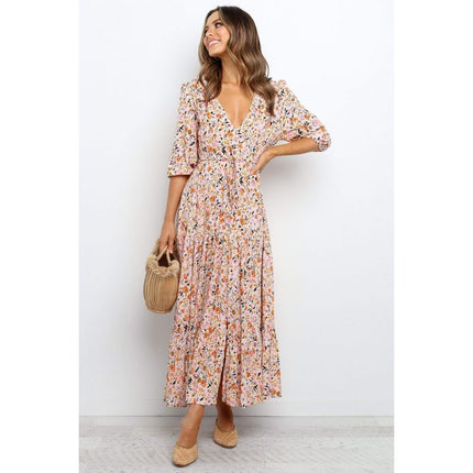 Petal&Pup Women’s Floral Maxi Dress - New, Size L