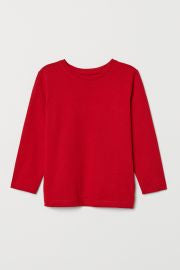 Cat & Jack Long-Sleeve Red Shirt - New, Size XXL (16-18)