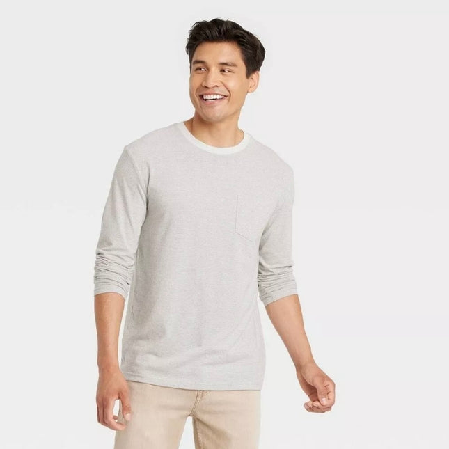 Goodfellow & Co Men’s Long Sleeve Crewneck T-Shirt - New, Size S