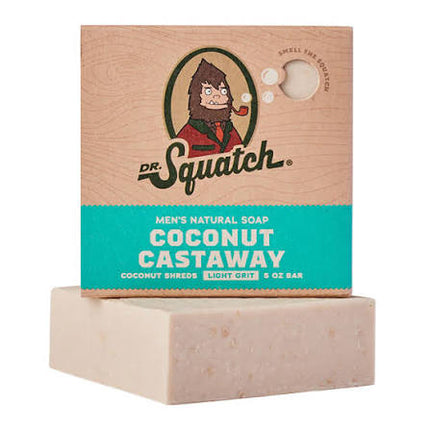 Dr. Squatch Coconut Castaway Soap Bar - 5 Oz