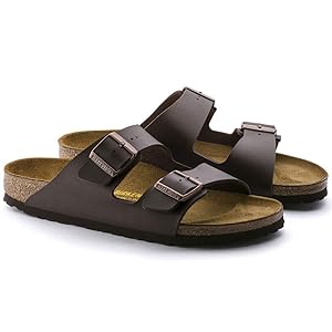 Birkenstock Arizona Birko-Flor Sandals Brown Size M 16 Unisex New