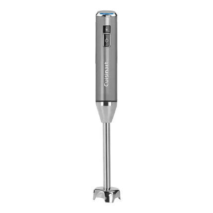 Cuisinart RHB-100 Cordless Rechargeable Electric Hand Blender and Mixer, Dark Gray - New