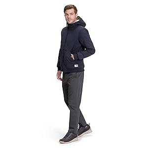 The North Face Cuchillo Hoodie Navy/Sand Size L New