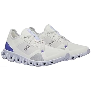 ON Cloud X 3 AD Sneakers Undyed/Nimbus/Blue/Purple Size 9 Women’s New