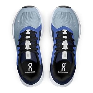 ON Cloudrunner Running Shoes Chambray/Midnight Size 7.5 Women’s New