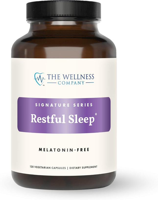 The Wellness Company Restful Sleep - Melatonin-Free, Deep Sleep - 120 CT
