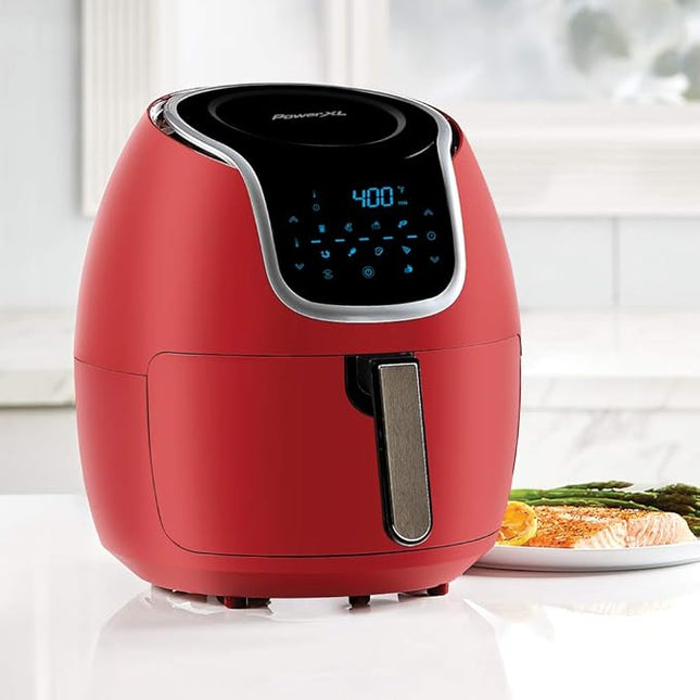 PowerXL Air Fryer Vortex Multi-Cooker 3 QT - Red (New)