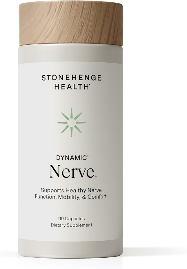 Stonehenge Health Dynamic Nerve Supplement - Supports Nerve Function - 90 Capsules