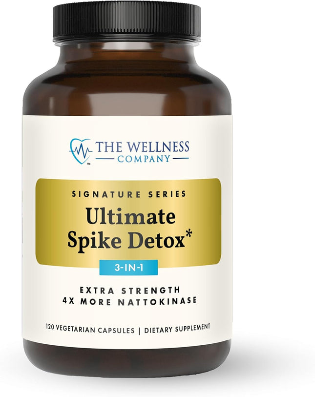 The Wellness Company Ultimate Spike Detox – Dr. McCullough Designed - 3-in-1