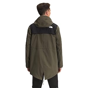 The North Face City Breeze Rain Parka Green/Black Size XXL New