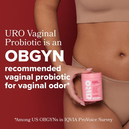 O Positiv URO Vaginal Probiotics for Women pH Balance with Prebiotics & Lactobacillus - 60 Count - EXP 12/2026