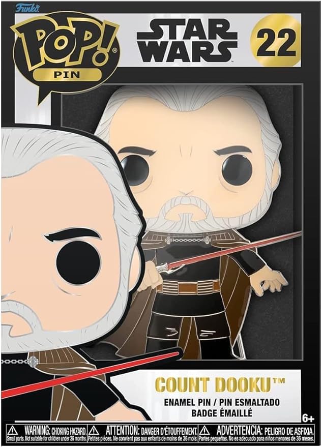 Funko LF Pop! LPP Star Wars: Count Dooku Vinyl Figure – New
