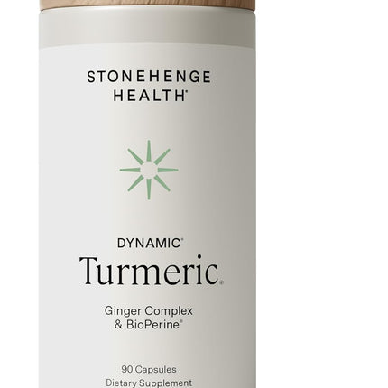 Stonehenge Health Dynamic Turmeric Curcumin with Ginger - 90 ct.