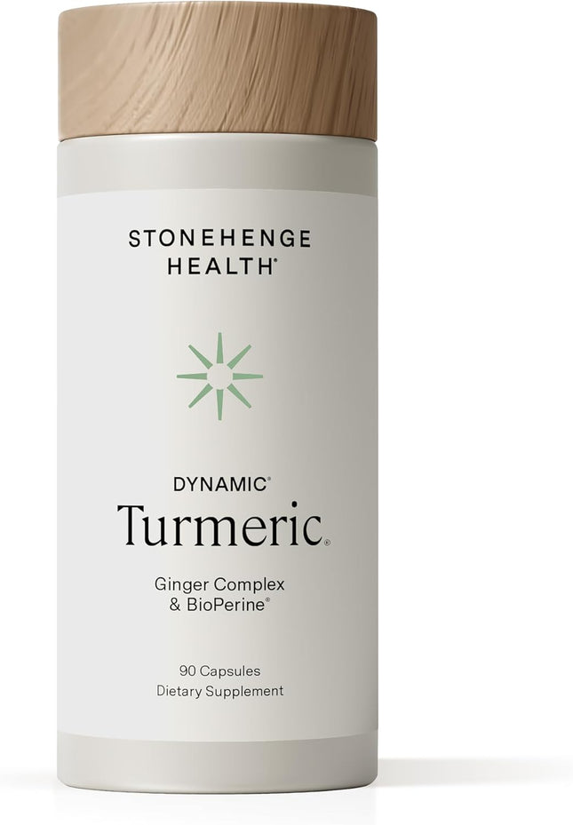 Stonehenge Health Dynamic Turmeric Curcumin with Ginger - 90 ct.