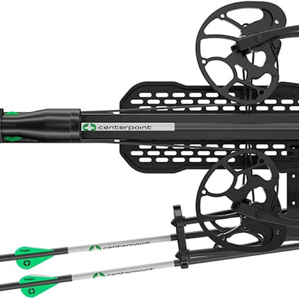 CenterPoint Hellion 400 Crossbow Package with Scope – 400 FPS Hunting Bow – New