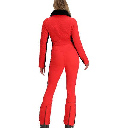 Obermeyer Katze Women’s One-Piece Ski Suit Cosmo Red Size 2S – New