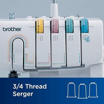 Brother Coverstitch Serger 2340CV Sturdy Metal Frame Size Standard Open Box