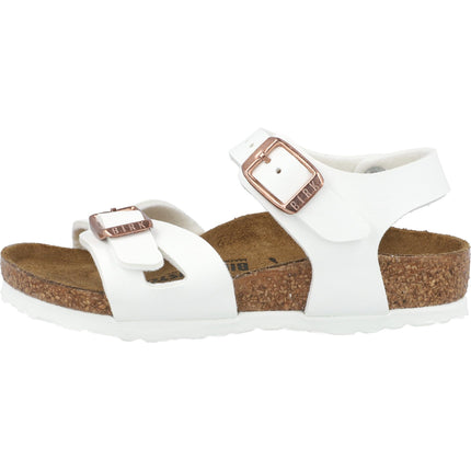Birkenstock Rio Sandals White Size 6 Toddler Kids New