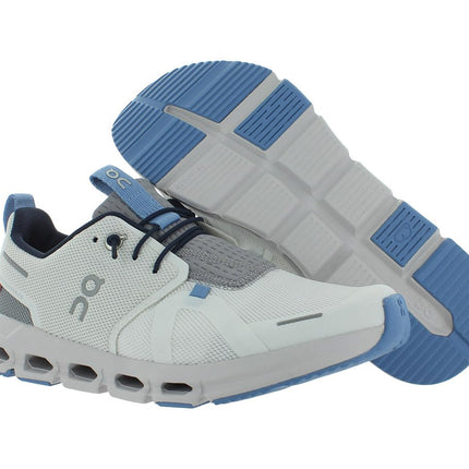 On Cloud Sky Big Kid Sneakers White/Alloy Size 6.5 US New