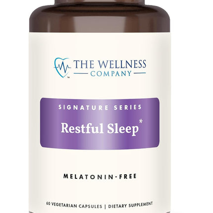 The Wellness Company Restful Sleep - Melatonin-Free - 60 Count
