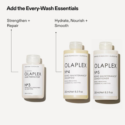 Olaplex N°.3PLUS Complete Repair Treatment: 3-minute Pre-shampoo Treatment to Immediately Repair Hair Damage for Softer, Stronger Hair - 3.3 OZ