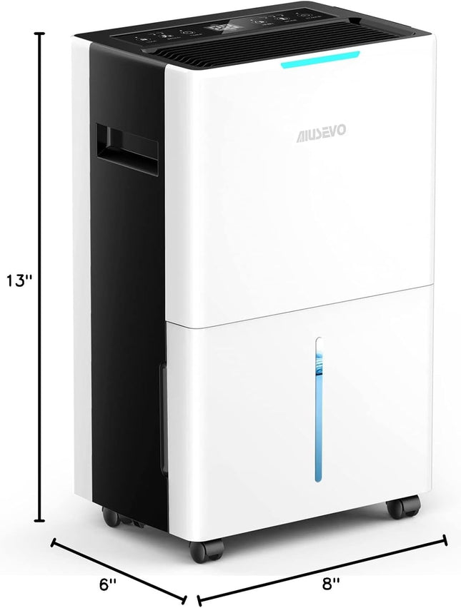 Aiusevo 22 Pint Dehumidifier for Room, 1500 Sq.ft Intelligent Humidity Control - Open Box