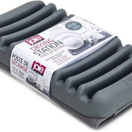 Joie Dish Drying Rack With Microfiber Mat