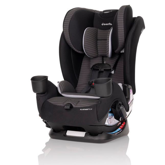 Evenflo All4Stages Slim 4-in-1 Convertible Car Seat Black