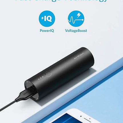 Anker PowerCore 5,000mAh Portable Charger, Ultra-Compact Power Bank (New)