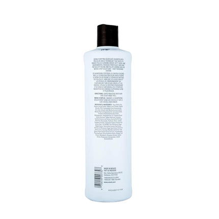 Nioxin System 3 Cleanser Shampoo – 16.9 oz (Pack of 2) – For Color-Treated Hair with Light Thinning – New