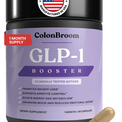 ColonBroom GLP-1 Weight Management Supplement for Women & Men - GLP1
