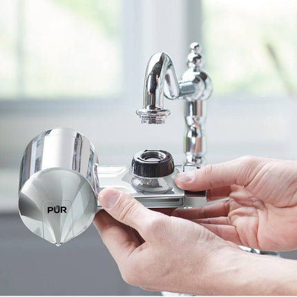 PUR PLUS Faucet Water Filtration System Chrome Finish - Open Box