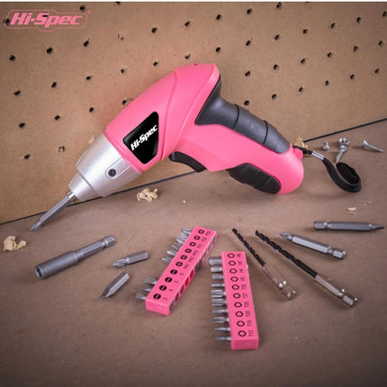 Hi-Spec 3.6V Electric Screwdriver Set - New