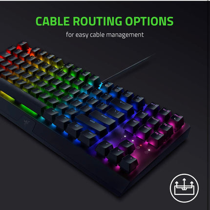 Razer BlackWidow V3 TKL Mechanical Gaming Keyboard - Yellow Switches, RGB, New