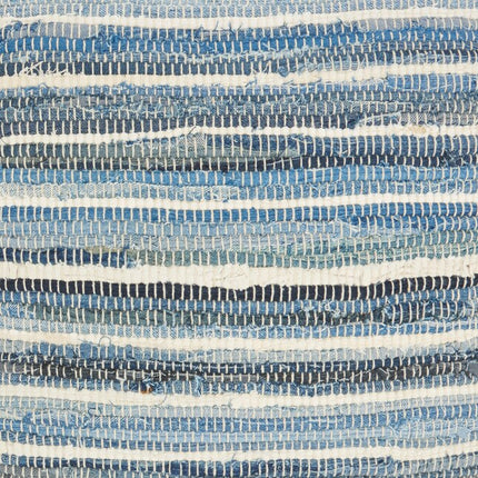 Mina Victory 22" x 22" Denim Indoor Decorative Pillow (New)