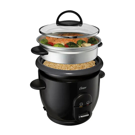 Oster DiamondForce Nonstick 6-Cup Electric Rice Cooker - Black (New)