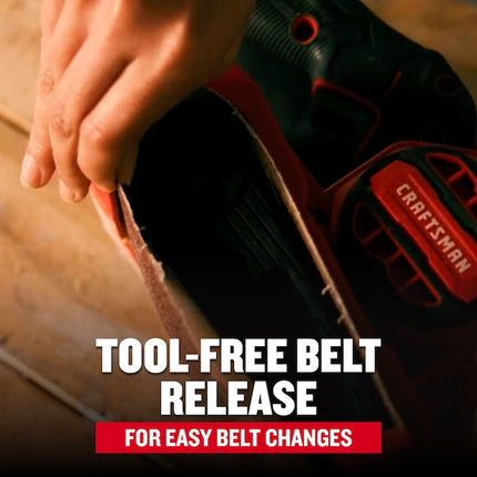 CRAFTSMAN 120 Volts 7-Amp Belt Corded Sander with Dust Management - New