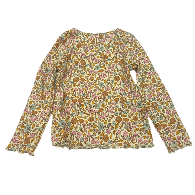 Cat & Jack Floral Long-Sleeve Shirt, New with Tags, Size 4T