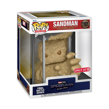 Funko Pop Spider-Man No Way Home Sandman Deluxe Figure – New