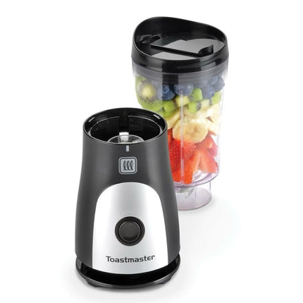 Toastmaster Personal Blender, Open Box, 14-Ounce, Black/Silver